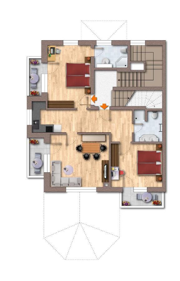 Appartement Partoll Майргофен Екстер'єр фото
